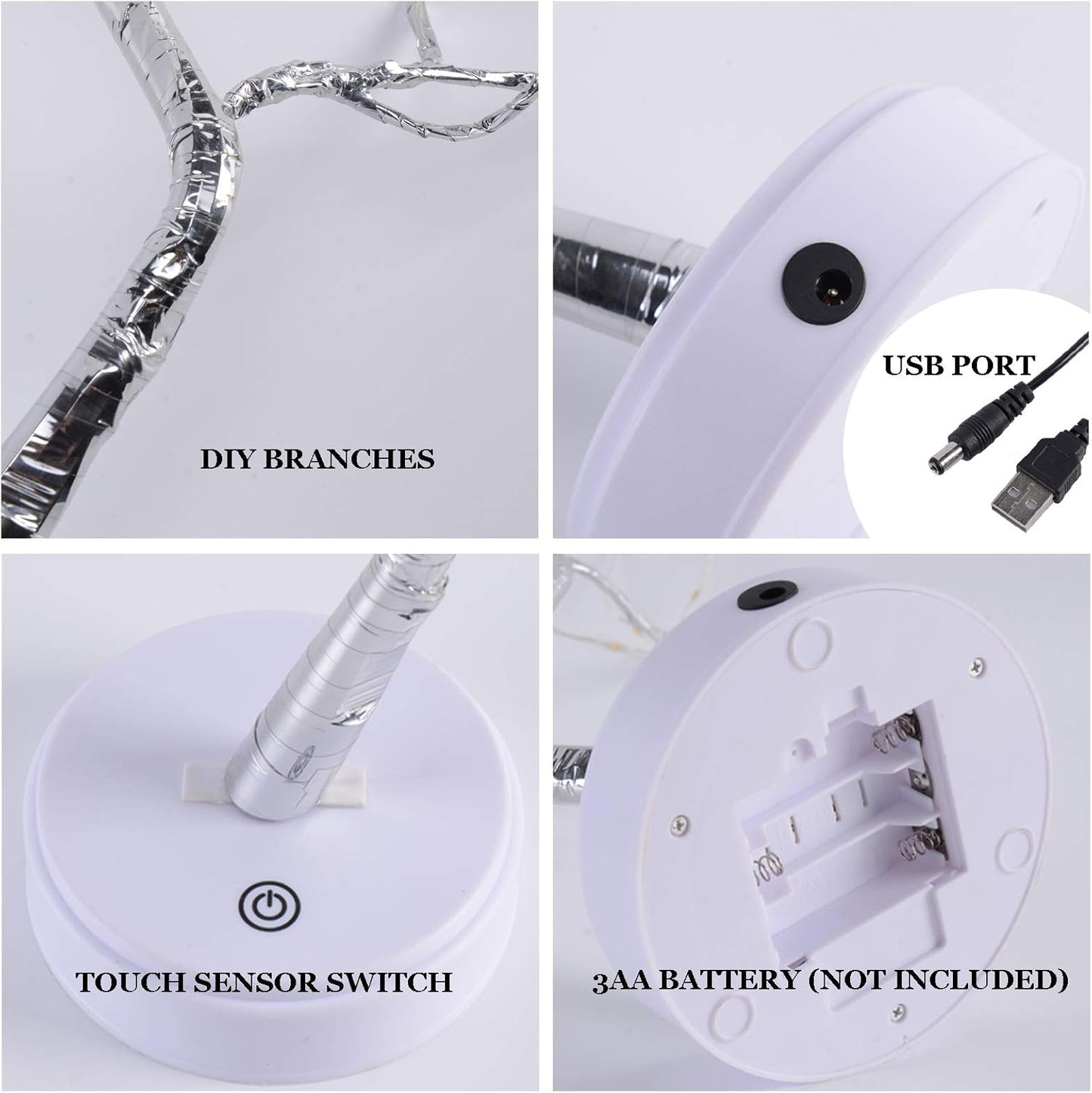 Romantic Glow LED tree lamp