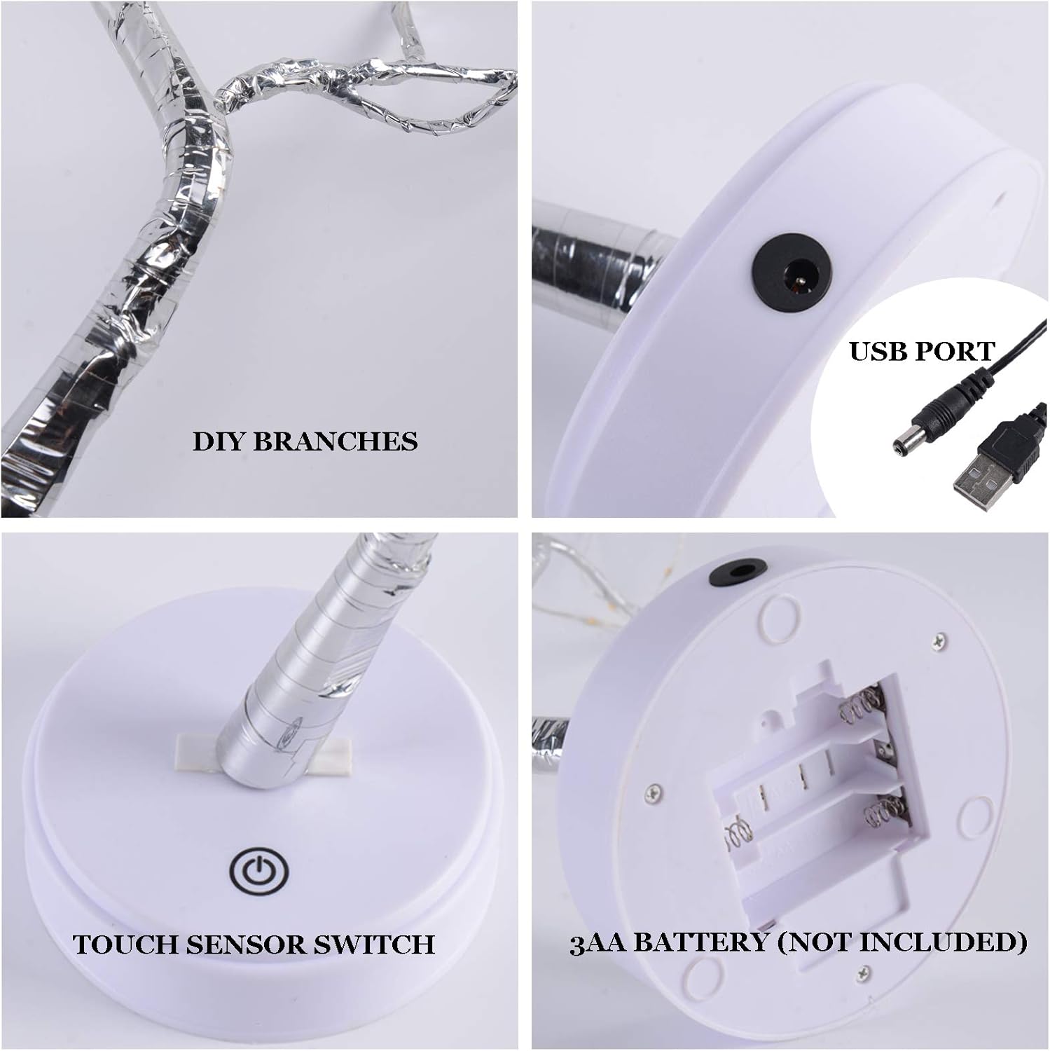 Romantic Glow LED tree lamp